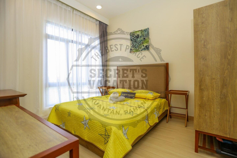 Bedroom 3, TimurBay By Secret's Vacation@2 Rooms Beside Beach, Kuantan