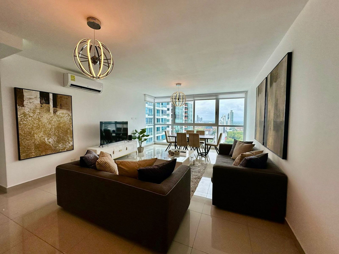 Room 2, Gold Tower - Bright 3 BDR Apt in Costa del Este, Panamá