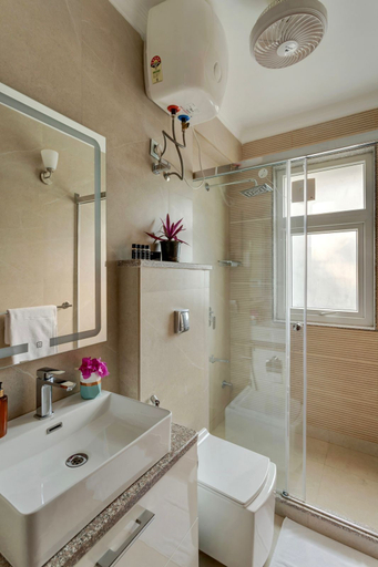 Bathroom 3, AquaVista Assagao Residency, North Goa