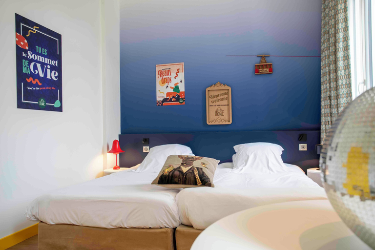 Bedroom 3, B&B HOME Brides-Les-Bains Les 3 Vallées, Savoie