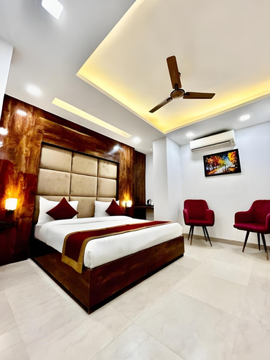 Bedroom, Hotel Cosmo - Karol Bagh, Delhi