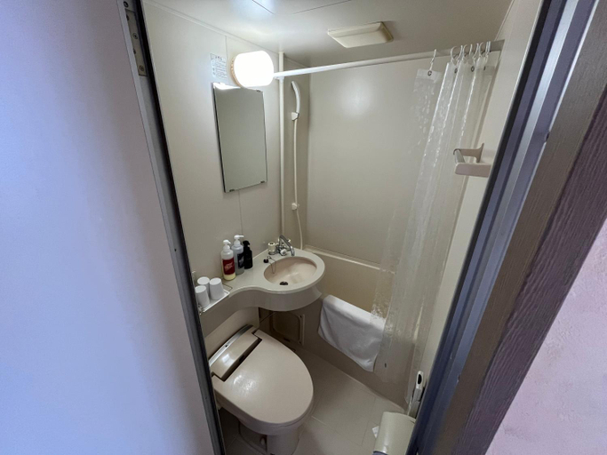 Bathroom 4, Lasting Hotel, Kushiro City