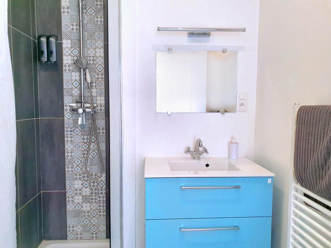 Bathroom 3, Appart Rouen Centre - Rue des bons enfants, Seine-Maritime