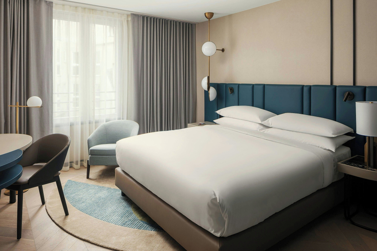 Bedroom 2, Luxembourg Marriott Hotel Alfa, Luxembourg