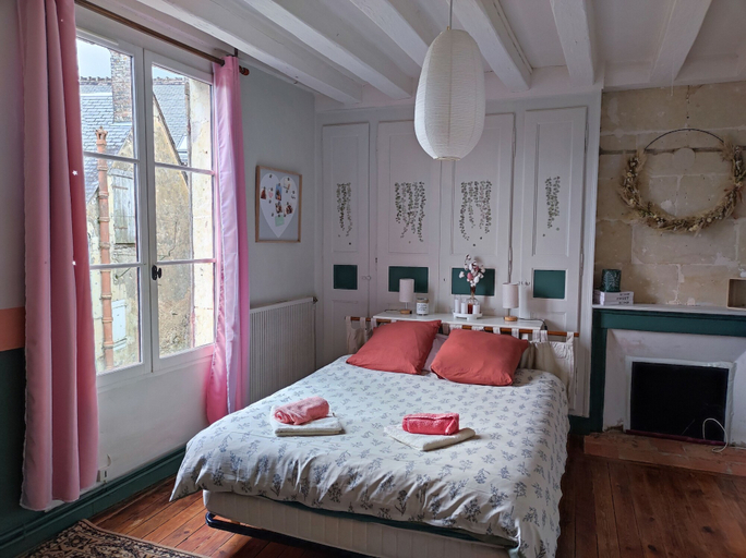 Bedroom 3, Gite de la Vallée, Sarthe