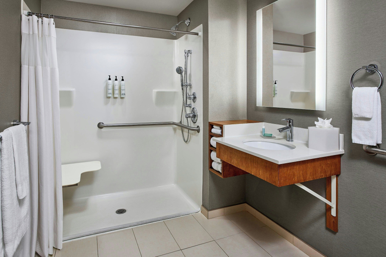 Bathroom 5, SpringHill Suites by Marriott Deadwood, Lawrence