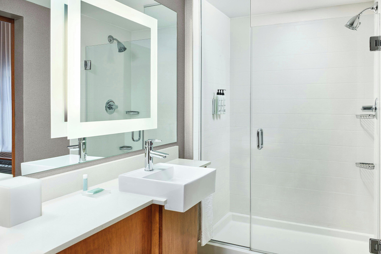 Bathroom 5, SpringHill Suites by Marriott Deadwood, Lawrence
