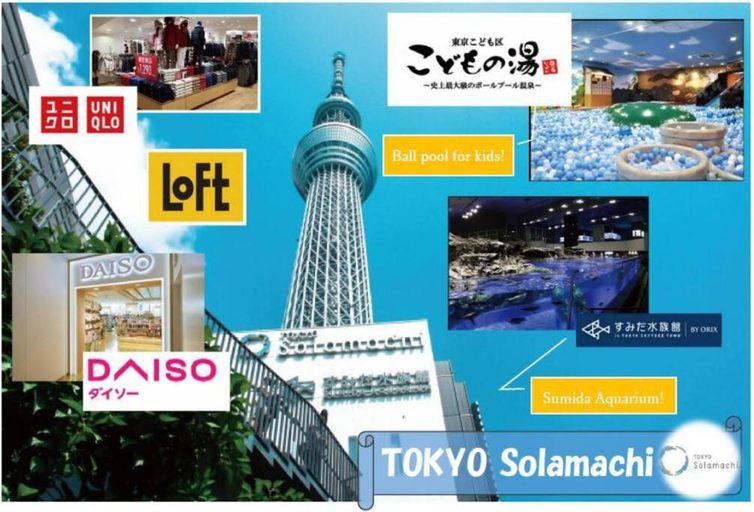 Surrounding environment 3, rakuna Inn 河 ~oshiage, Sumida