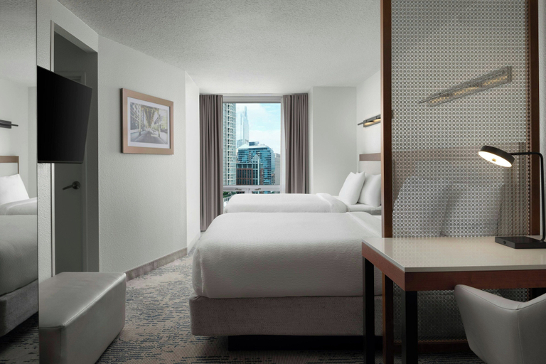 Bedroom 2, Springhill Suites by Marriott Chicago Downtown/ River North, Cook