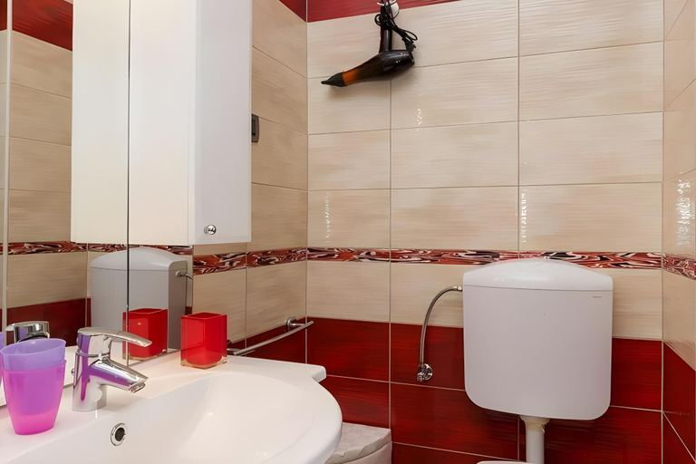 Bathroom 3, One Bedroom apartment with terrace, Dubrovnik
