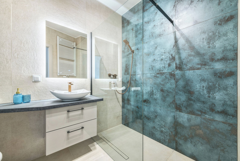 Bathroom 4, Horizon 34 by Grand Apartments, Gdańsk City