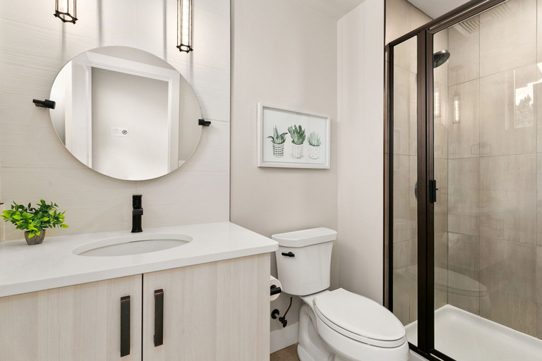 Bathroom 4, Old Town Modern New Build: Rftp Spa W/ Mtn Views!, Larimer
