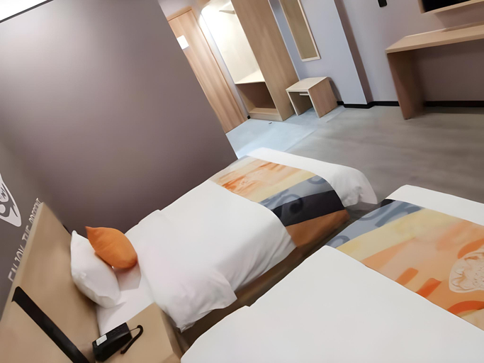 Bedroom 2, Shell Hotel Shanghai Jiading District Waigang, Shanghai