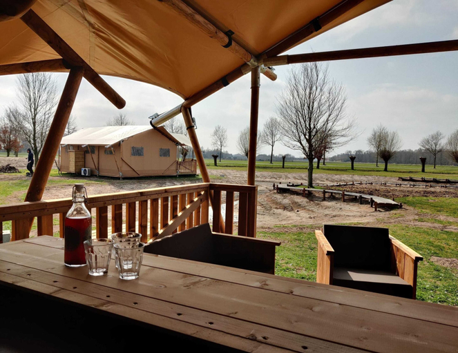 View from property 3, Forest-edge Glamping Tent, Noordoostpolder