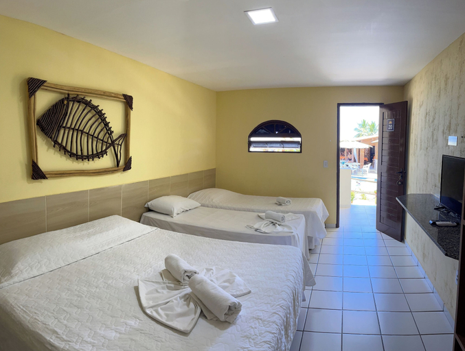 Bedroom 3, Pousada Enseada do Sol, Conde