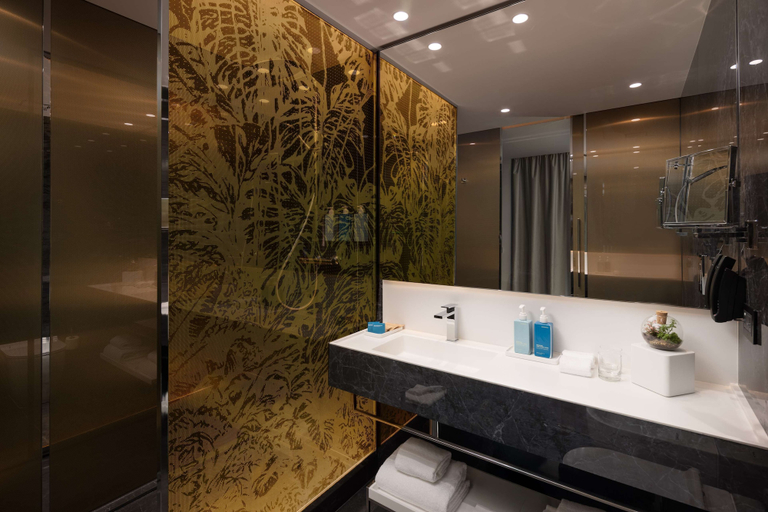 Bathroom 5, art’otel Rome Piazza Sallustio, Rome