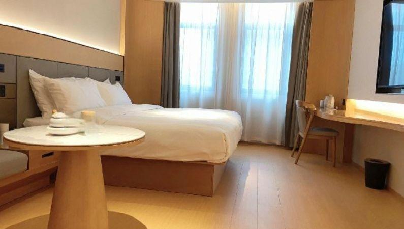Bedroom 3, Ji Hotel Ningbo Fenghua Libang Plaza Hotel, Ningbo