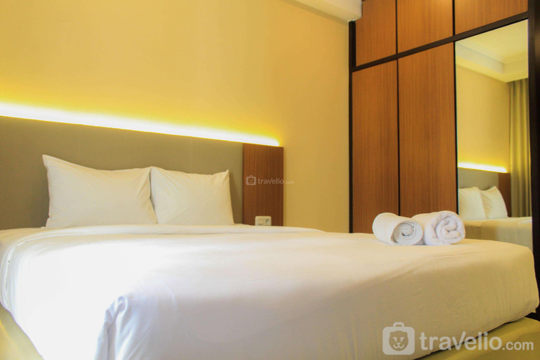 Bedroom 2, Warm Studio at Signature Park Grande By Travelio, East Jakarta