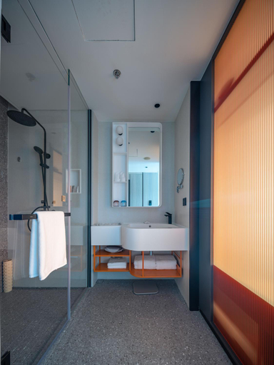 Bathroom 5, Joyhub Cheer Hotel, Chengdu