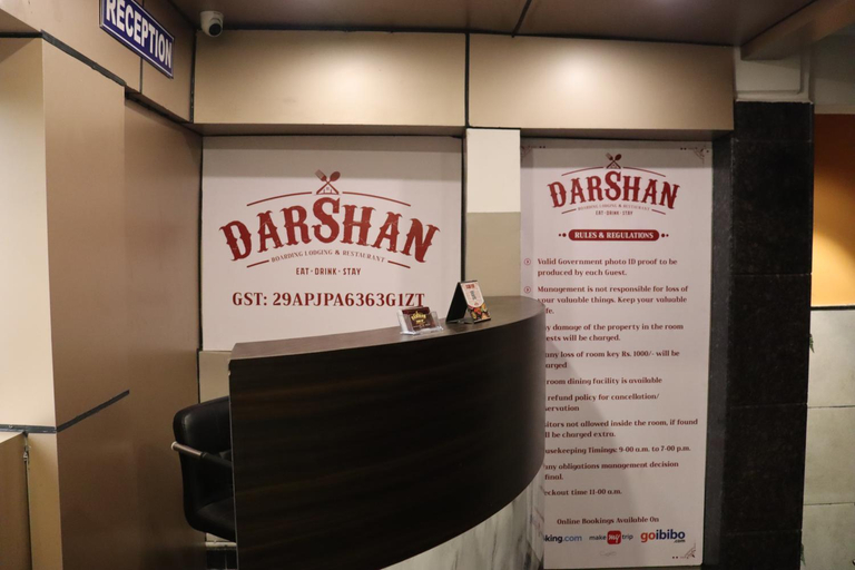 Public Area, Darshan Boarding Lodging and Restaurant, Bangalore
