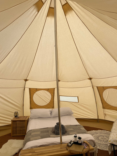 Bedroom 4, Beautiful Bell Tent Stay, Vale of Glamorgan