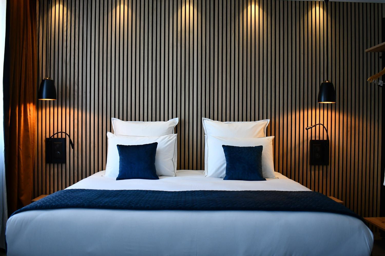 Bedroom 2, Le Cheval Blanc - Lac du Der - Logis Hotel, Marne