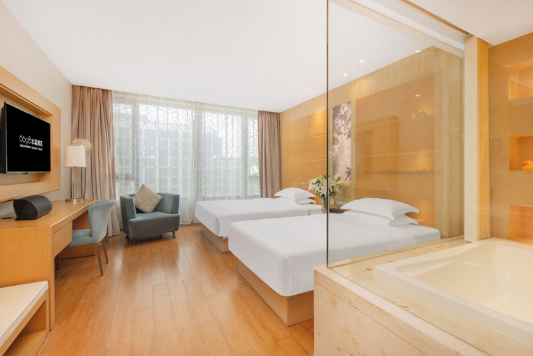 Bedroom 3, Hangzhou West Lake 6698 Crystal Hotel, Hangzhou