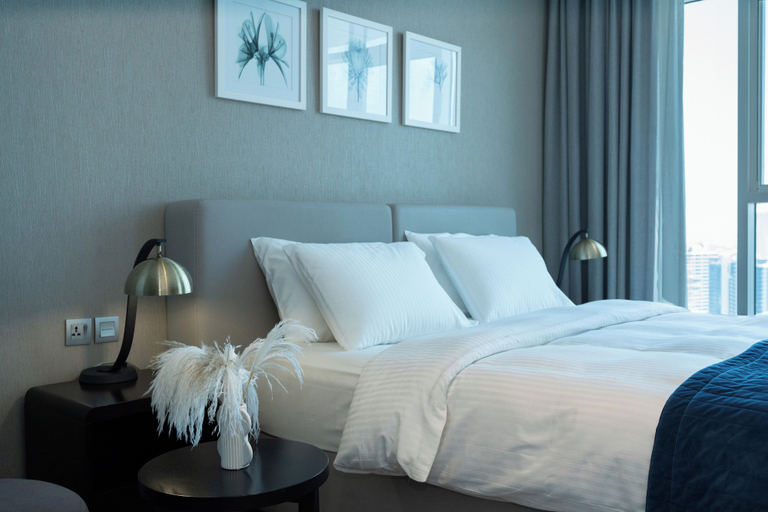 Bedroom 3, B. Bay centrally located Cozy Studio, Dubai