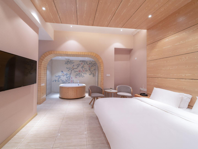 Bedroom 2, Hanting Hotel Wuhan Qingshan Honggangcheng, Wuhan
