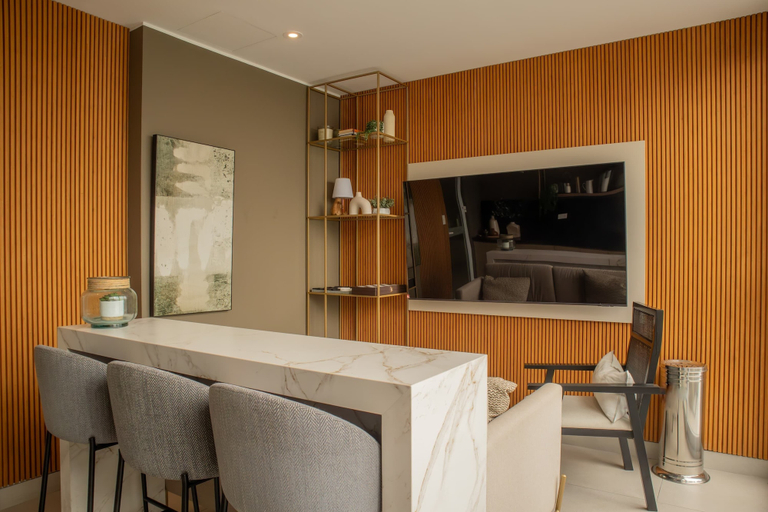 Room 3, w Stylish 1BR Apartment w Pool in Barranco, Lima