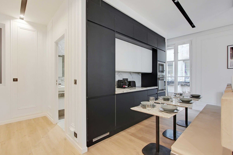 Private kitchen, Superb apartment with AC - Center of Paris, Paris