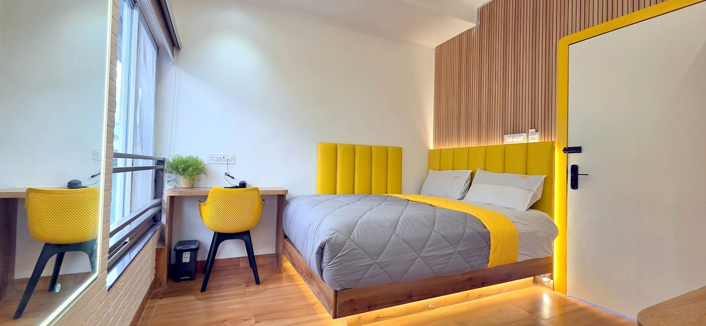 Bedroom 1, Stayinn Suites, Bhopal
