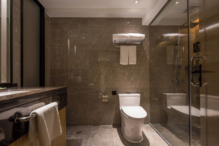 Bathroom, Guangzhou Wenhua International Apartment, Guangzhou