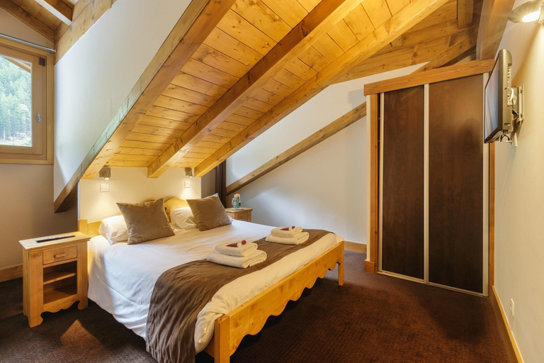 Room 4, Vallorcine Loriaz 43 ski in ski out, Haute-Savoie