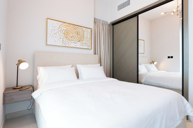 Bedroom 3, Trendy 2 Bed in Binghatti Canal, Dubai