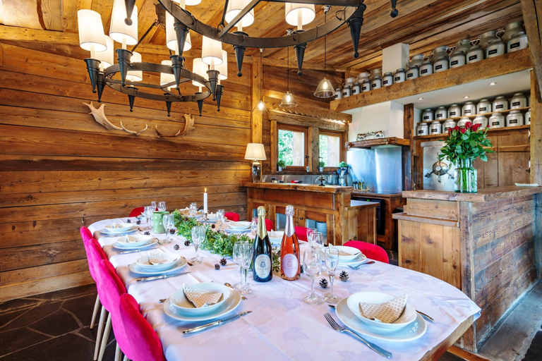 Room 5, Luxueux Chalet Baron Meg ve vue Jaccuzi Pour 12, Haute-Savoie