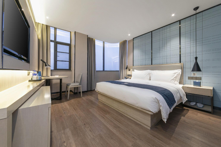 Bedroom 2, Echarm Hotel Wuhan Hannan, Wuhan