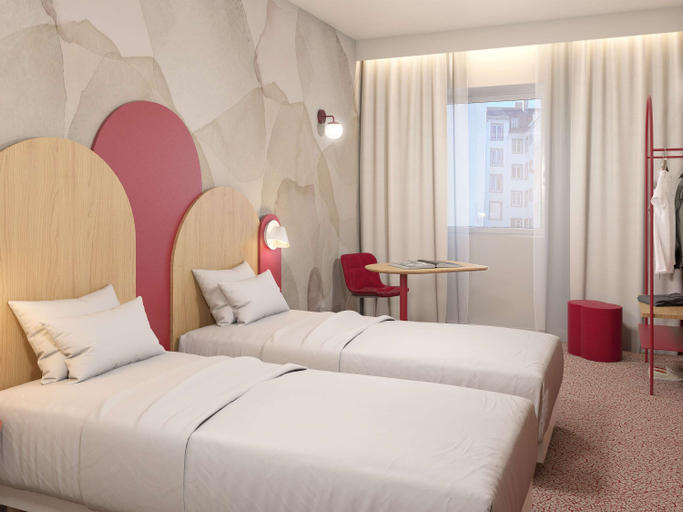 Bedroom 2, ibis Styles Strasbourg République, Bas-Rhin