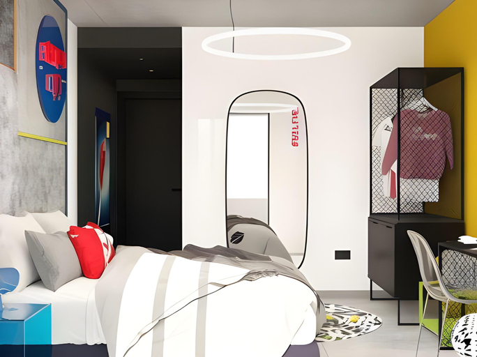 Bedroom 2, Ikyk Hotel, St Julian's