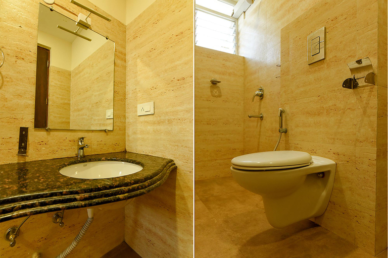 Bathroom, FabHotel All In One Saltlake, North 24 Parganas