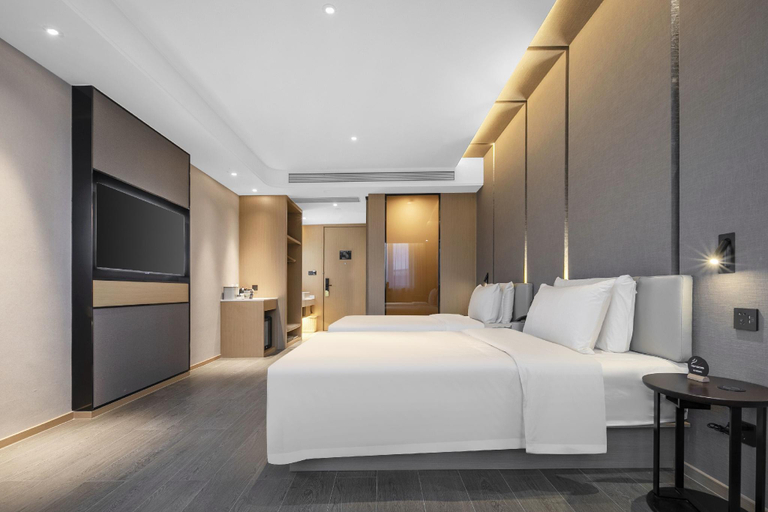 Bedroom 2, Atour Ningbo Zhenhai New City, Ningbo