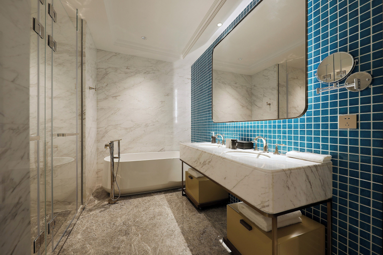 Bathroom 4, SSAW Boutique Hotel Qingdao Chuangzhi, Qingdao