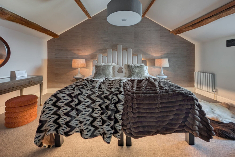 Bedroom 4, Wharton House Mews Retreat for two, Cumbria