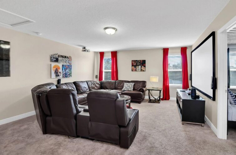 Theater show 2, Solterra 6Br Villa W/ Pool, Spa, Game & Theater, Polk
