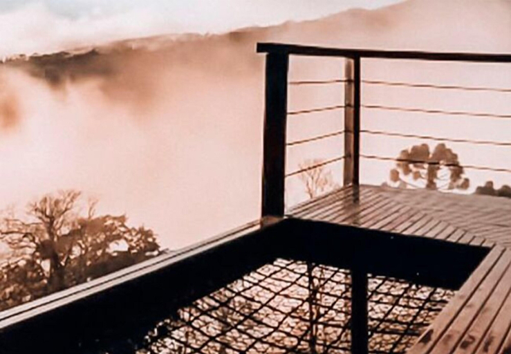 Interior, Chalé do Canyon, Alfredo Wagner