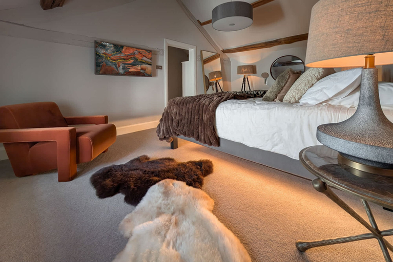Bedroom 3, Wharton House Mews Retreat for two, Cumbria