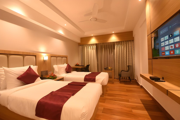 Bedroom 2, Emerald Clarks Inn Suites, Near Mysore Palace, Mysuru, Mysore