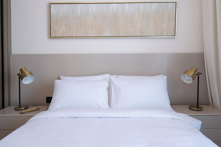 Bedroom 3, Aesthetic 2BR Luxury Living in B. Bay, Dubai