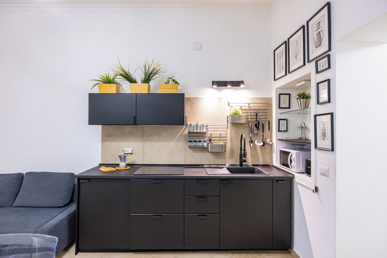 Private kitchen 4, Chiaia Boutique Flat on Pedestrian Area by Napoliapartments, Napoli