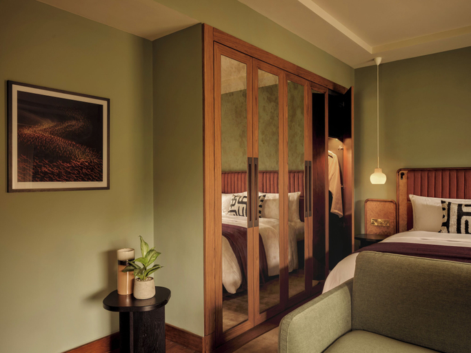 Bedroom 2, Sir Devonshire Square Hotel, part of Sircle Collection, London